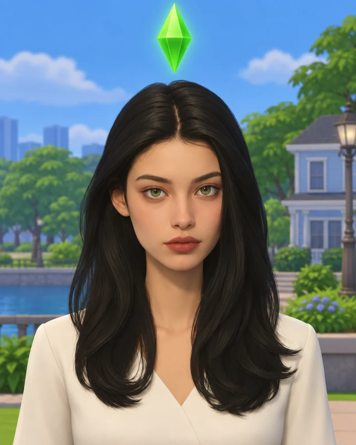 Персонаж The Sims — пример результата нейросети